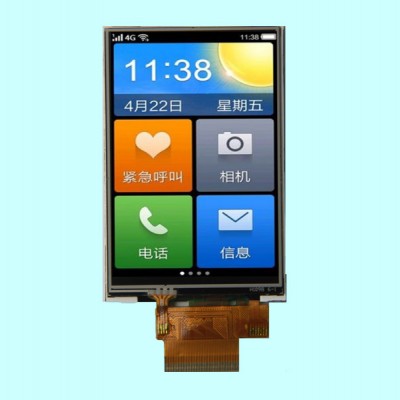3.5寸竖屏MCU接口电阻触摸TFT液晶屏