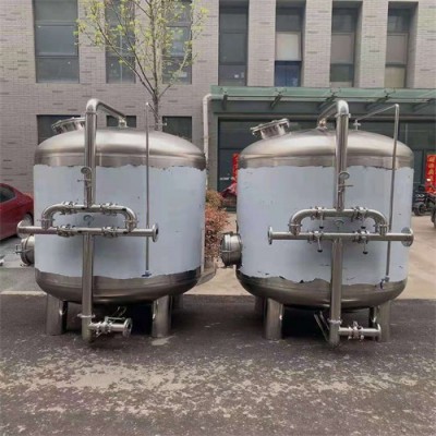 邛崃鸿谦活性炭过滤器地下水化工过滤机械过滤器恒久品质