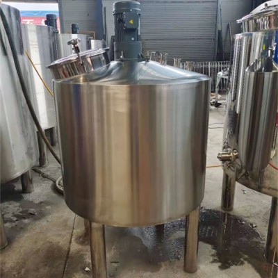 双辽鸿谦不锈钢搅拌罐乳化搅拌罐混合搅拌反应釜工厂直营