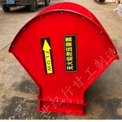 粉尘无火焰泄放装置 工业专用无焰泄压装置