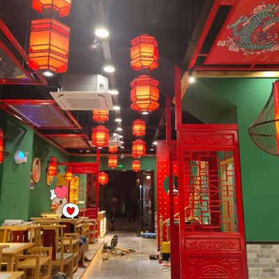 合肥火锅店装修，网红火锅店设计，火锅店装修案例