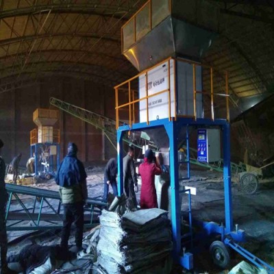 磐石市水稻种子一人操作电动定量打包称东昌品牌