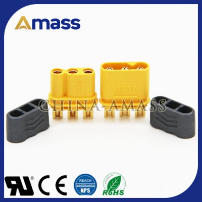 艾迈斯10A-100A 3P接线端子MR30直流内接插头
