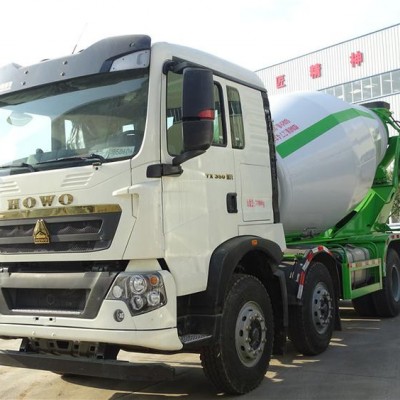 豪沃TX5国六水泥搅拌车14方价格