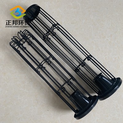 销售除尘器袋笼骨架 除尘配件滤袋骨架 喷塑有机硅除尘袋笼