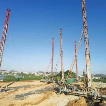汕头汕尾潮州高压旋喷桩施工锚杆锚索施工搅拌桩施工