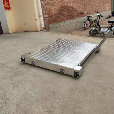 铝合金制动手推车  四轮抱刹式平板车 轨道运输车