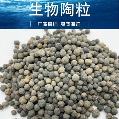 山东鹏程滤材生产微污染水源水生物预处理生物陶粒滤料