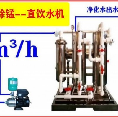  舒得除铁除锰过滤器井水除铁除锰净水器不锈钢除铁除锰净水设备