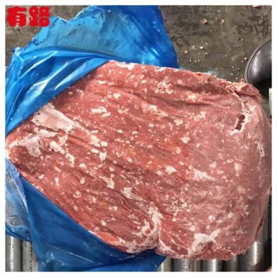 板冻肉泥冷冻鸡架泥袋装20KG一件鸡肉制品加工原料山东厂家