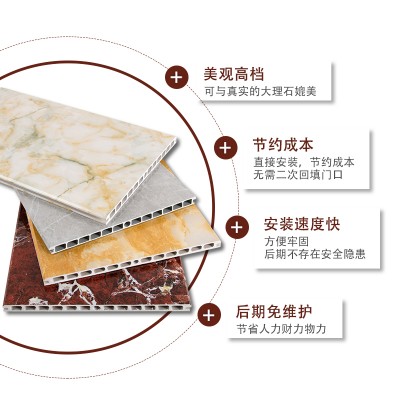 山东潍坊仿大理石电梯门套线