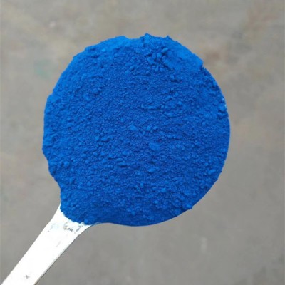 十堰市彩色水泥路面修补料 修补砂浆用氧化铁蓝颜料色粉