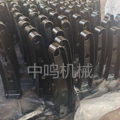 防撞墙扶手 焊接防撞栏杆立柱 安全防护牛角架