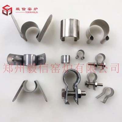 G型夹 硅碳棒夹具不锈钢M/C型夹 内编织夹