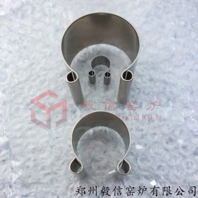 不锈钢热处理炉碳化硅加热管导电带固定夹 不锈钢C型夹