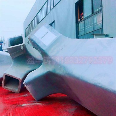大吨位异形建筑铸钢件节点