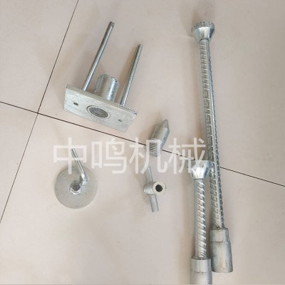 穿墙式悬挑预埋件 建筑幕墙紧固件 高铁预埋U型螺栓
