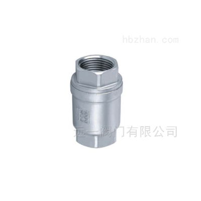 不锈钢立式止回阀H12W-16P/R