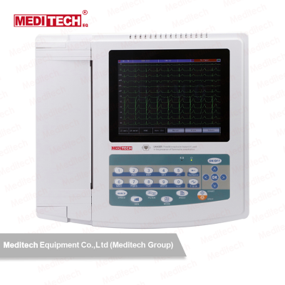 Meditech十二道彩色触摸屏 心电图机