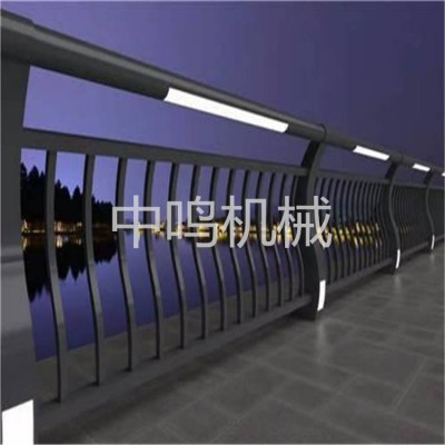 桥梁防撞护栏 堤坝景观河道栏杆 立交桥不锈钢围栏