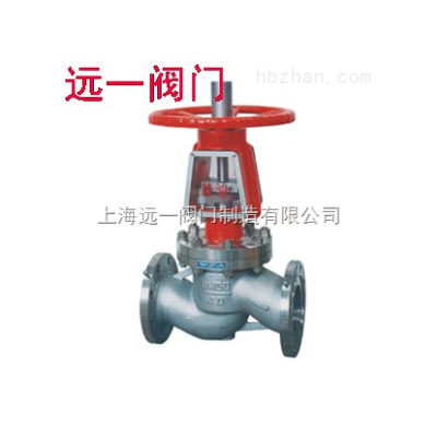 不锈钢氧气截止阀YJ41W-16P/25P/40P
