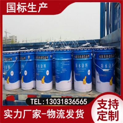 渗透结晶防水涂料 涵洞，水库大坝用 防水涂料耐老化防渗透性好