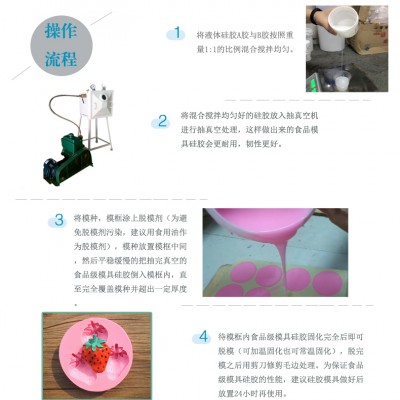 食品级硅胶 耐高温无毒无味 液体硅胶
