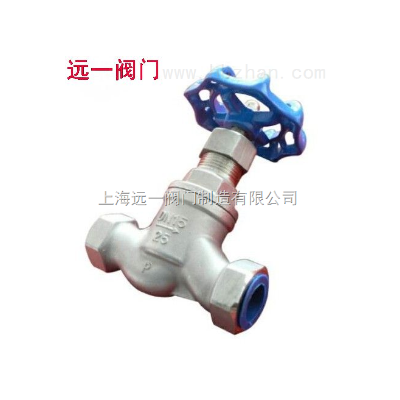 不锈钢内螺纹截止阀J11W-16P/R