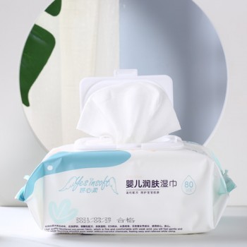 大包湿巾80片湿纸巾批发潍坊湿巾代工厂家