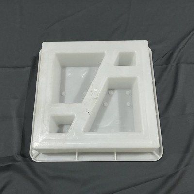 仿古花墙砖塑料模具 墙帽砖模具 花窗砖模具效果图