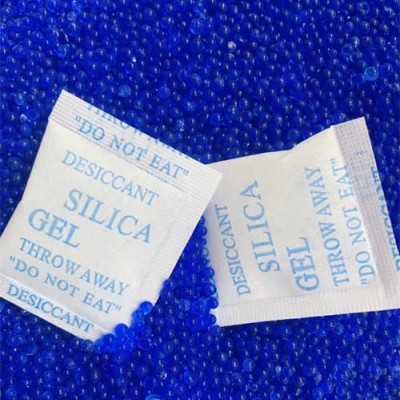 自产自销吸湿卡 变色防潮珠 蓝色硅胶干燥剂一件代发
