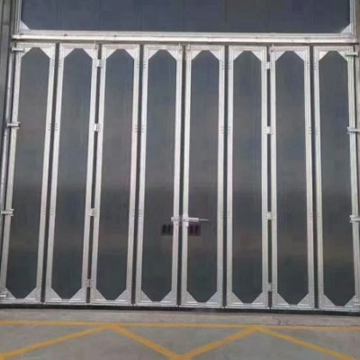 河北多扇折叠门厂家，欧标折叠门厂家，不锈钢工业大门厂家