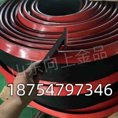 防溢裙板生产 矿用输送机挡煤皮 导料槽挡边