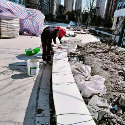 泰科砼现代简约花坛树池现浇筑