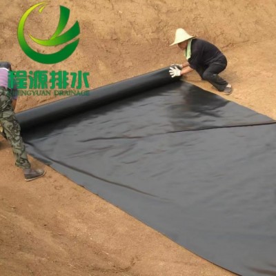 福建2.0毫米抗撕裂防渗土工膜种植养殖防渗黑膜