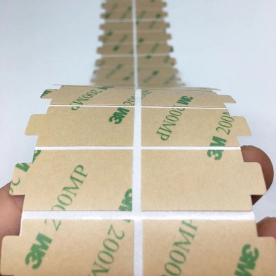 3M双面胶异形模切强力高粘超薄双面胶贴耐高温PET双面胶