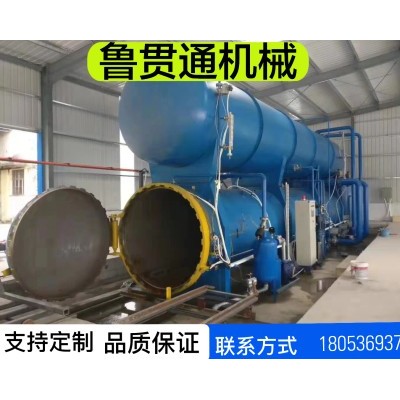 鲁贯通竹木阻燃罐 竹材真空加压罐