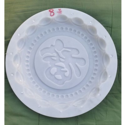 供应脚踏式园林汀步石模具开元公司塑料踏步石模板尺寸