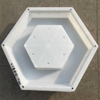 塑料矩形水泥护坡模具开元模具水泥平铺式护肩模具选购价