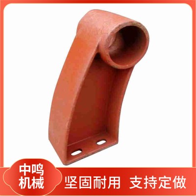 公路桥梁铸铁护栏支架碳素钢板切割立柱 牛角探头支撑架