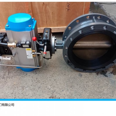 船用法兰式气动蝶阀  GB/T3036-94