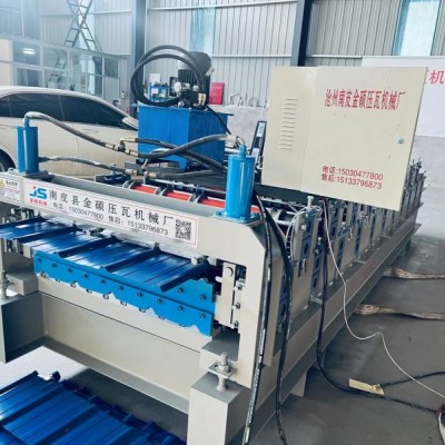 铁皮瓦设备 金硕机械 840900自动切断压瓦机
