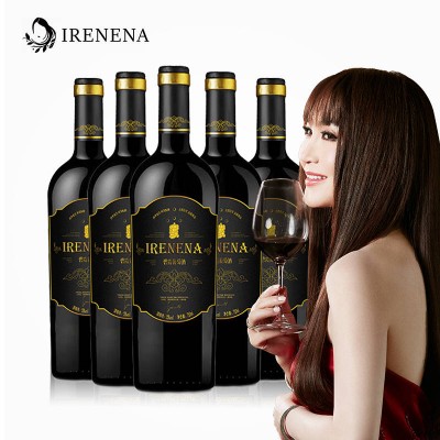 IRENENA红酒温碧霞自创品牌国产干红葡萄酒贺兰山东麓产区