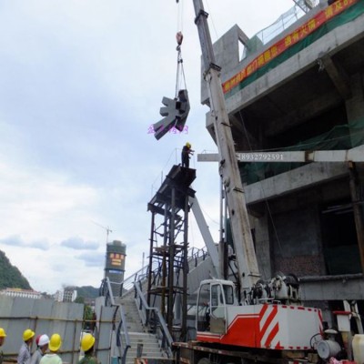 厦门体育中心铸钢件采光顶屋盖树枝型铸钢节点