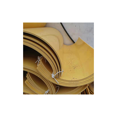 1500mm塑料煤溜子弧形槽 使用PVC材料 耐磨损抗静电