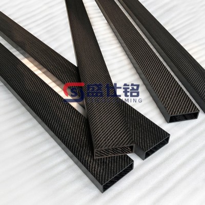 碳纤维模压 3K斜纹碳纤维管 碳纤维方管 碳纤维数控加工
