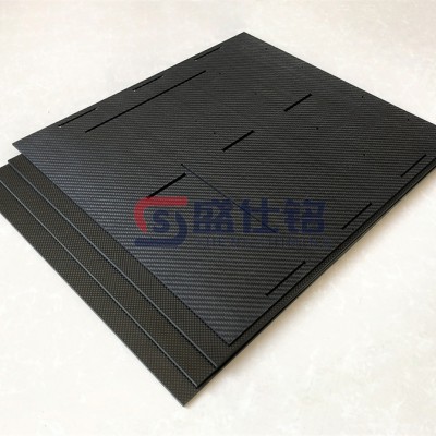 碳纤维板加工 碳纤维复合材料制品 3k碳纤维板生产