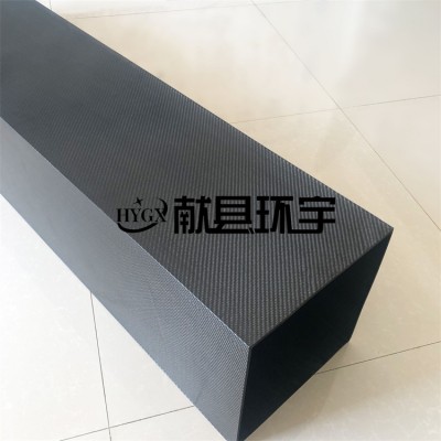 碳纤维管材 碳纤维方管 外方内方 2-10mm碳纤管