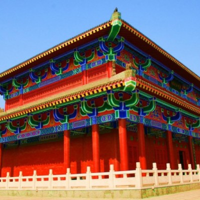 青岛市园林古建筑公司-青岛钢结构仿古建筑公司-青岛仿古钢结构