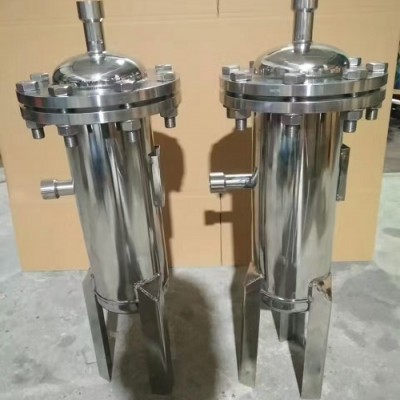 不锈钢高压油水分离器 压缩空气高效除油器